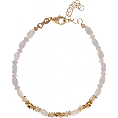 Alisia Okouzlující pozlacený náramek s perletí AL4568-Oro