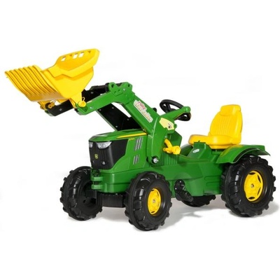 Rolly Toys Педално тракторче John Deere с преден товарач Farmtrac (611096)