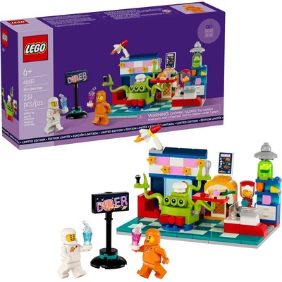 LEGO® 40687 Mimozemšťan a vesmírná restaurace