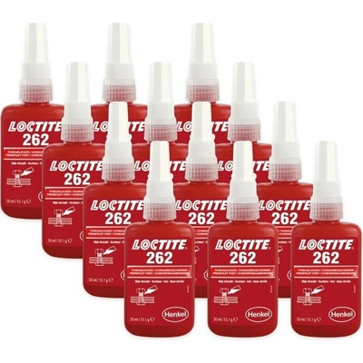 Loctite 262 strednepevnostné 50 ml 12 ks