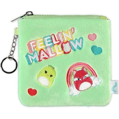 Squishmallows портфейл - микс зелено
