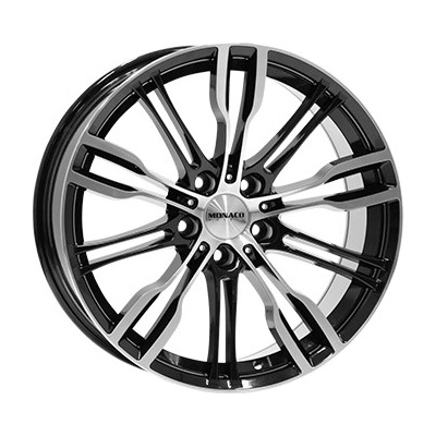 MONACO WHEELS GP8 8x19 5x120 ET32 gloss black polished