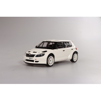 Abrex Škoda Fabia II FL S2000 2010 biela 1:18
