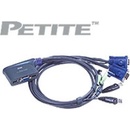 Aten CS-62U DataSwitch elektronický 2:1 (kláv.,VGA,myš,audio) USB