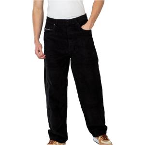 Reell Мъжки ежедневен панталон Reell Baggy Cord Casual trousers - Black Cord - размер 28 (007-3992-0112)