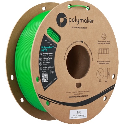Polymaker PETG Green - 1, 75 mm / 1000 g (PB05011)