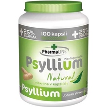 PharmaLINE Psyllium Natural 100 kapslí