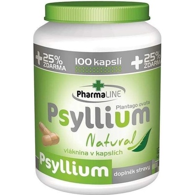 PharmaLINE Psyllium Natural 100 kapslí