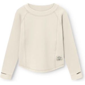 Mini A Ture Детски поларен пуловер Mini A Ture Kid's Matlenie Fleece jumper - Angora Cream - размер 146 (EU) (704-6171-0120)
