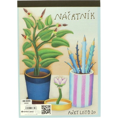 KRPA Náčrtník A5 20 listov 90 g