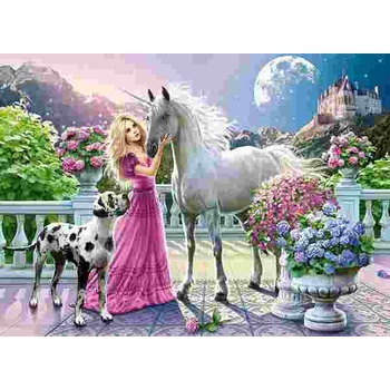 Castorland - Puzzle My Friend Unicorn III - 300 piese