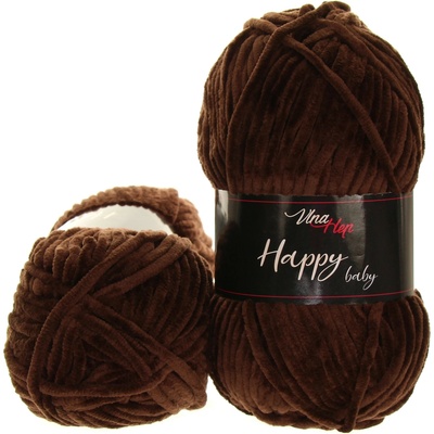 Vlna Hep Happy Baby 41057 tmavě hnědá