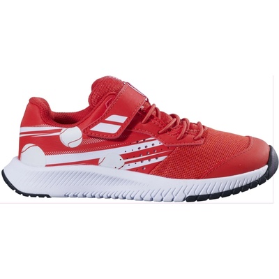 Babolat Pulsion Kid All Court Boy Cherry Tomato/White