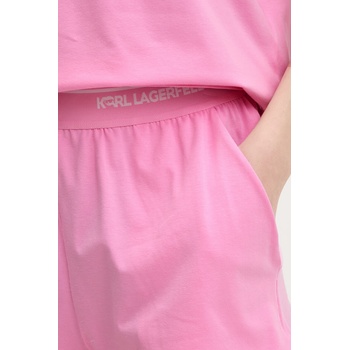 Karl Lagerfeld Пижама дамска от памук с еластан IKON (B2W45005)