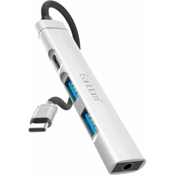 Image 1 of Earldom Хъб Earldom ET-HUB20, Type-C, 4 Порта, Сив - 12063