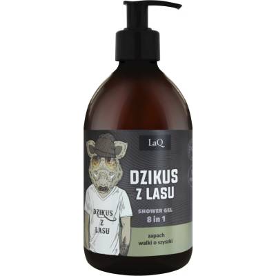 LaQ Dzikus z Lasu pánsky sprchový gél 8v1 500 ml