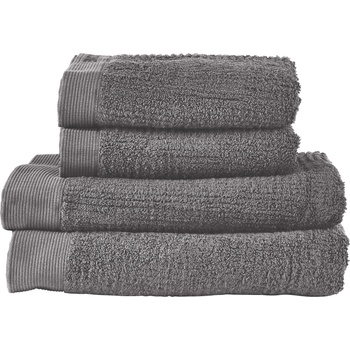 Zone Denmark Хавлии Classic големи сиви 4 бр (330541)