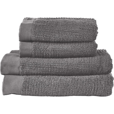 Zone Denmark Хавлии Classic големи сиви 4 бр (330541)