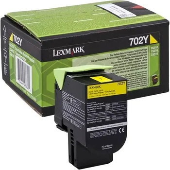 Image 1 of Lexmark КАСЕТА ЗА LEXMARK CS310/CS410/CS510 - Yellow - Return program cartridge - PN 70C20Y0 - /702Y/ (101LEX CS310YR)
