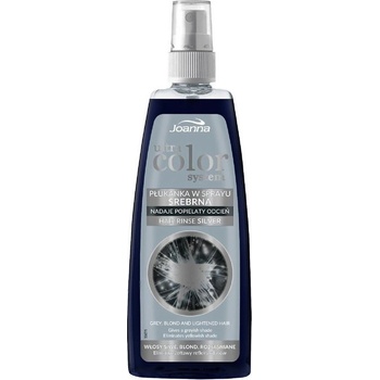 Joanna Ultra Color Silver Hair Rinse Spray tónovací přeliv ve spreji stříbrný 150 ml