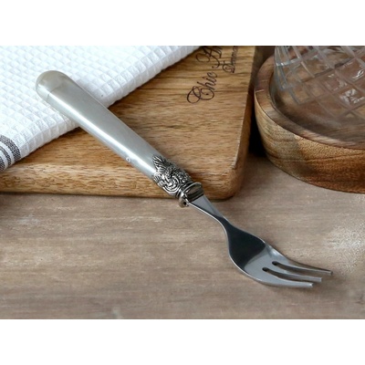 Chic Antique Dezertné vidlička antique champagne Linas 17 cm