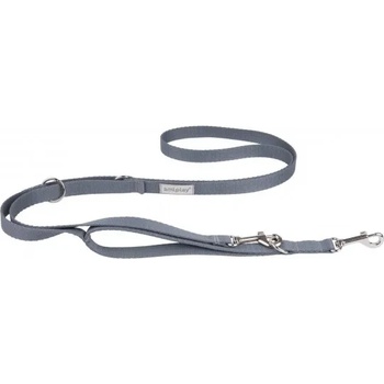 amiplay Samba 7in1 Medium - Модерен, регулируем повод за кучета , 100 - 200 см. / 2.0 см. - сив