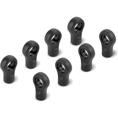 Xray racing Накрайници Xray COMPOSITE BALL JOINT 5.8 - GRAPHITE (8) XRA352470-G (XRA352470-G)