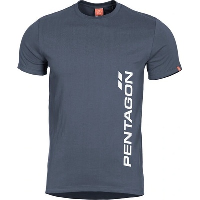 Pentagon krátke tričko Ageron Pentagon Vertical Charcoal Blue