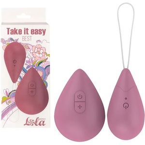  Вибриращо яйце с дистанционно, 10 режима - Take it Easy Best (9021-02LOLA)
