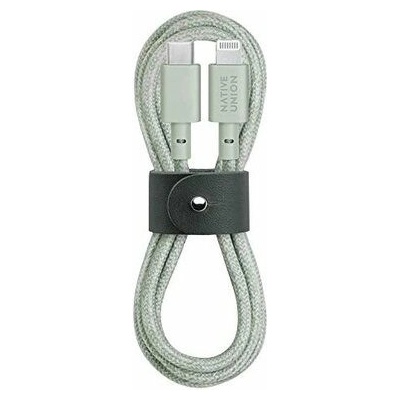 Native Union BELT-CL-GRN-2-NP USB-C - Lightning, 1,2m, zelený