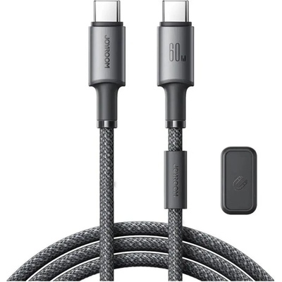 JOYROOM Кабел Joyroom S-A50, USB-C / USB-C, 60W, 1.2m, сив (6956116728830)