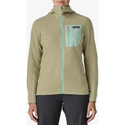 Patagonia R1 Air Full-Zip hoody dámská mikina weathered stone