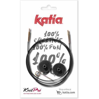 Katia KnitPro káble k okrúhlim ihliciam Veľkosť: 60
