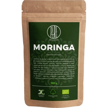 BrainMax Pure Moringa BIO prášek 100 g