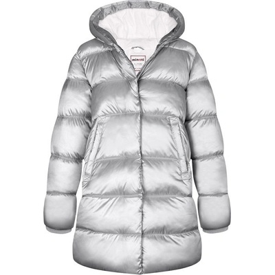 Minoti 12COAT 3 Dievčenský nylonový kabát Puffa s podšívkou z mikroflísu dievča