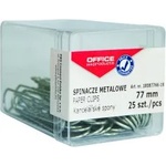 Office products Кламери pvc кутия 77мм 25бр