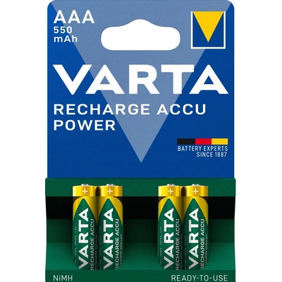 Varta Power AAA 550 mAh 4ks 56743101404