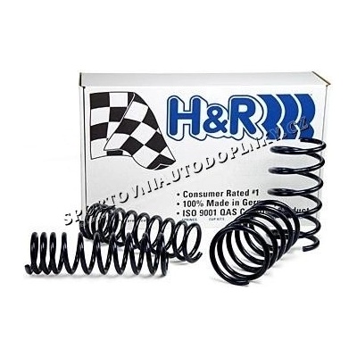 H&R sportovní snížené pružiny Mercedes Benz CLK W209 500 Coupé, 8 válec., včetně CLK55 AMG, od r. 6/02> , snížení 40mm