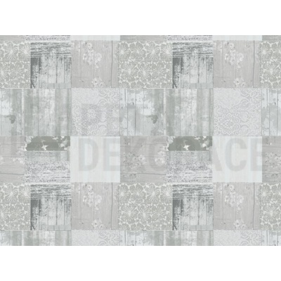 Gekkofix 14025 Samolepící tapeta Venilia vintage kachličky šedé šířka 45 cm metráž