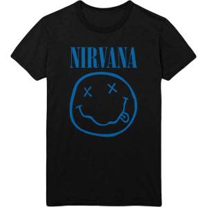 Nirvana Blue Happy Face Black M Риза (NIRVTS12MB02)
