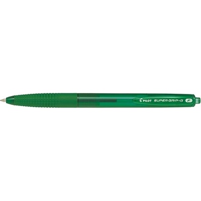 Pilot Химикалка, 0, 22 мм, с бутон, PILOT "Super Grip G", зелена BPGG-8R-F-GG (BPGG-8R-F-GG)