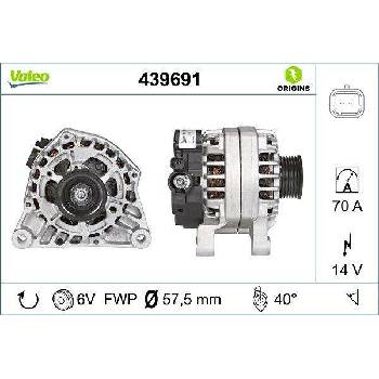 Generátor VALEO 439691