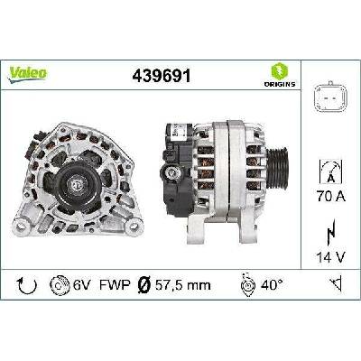 Generátor VALEO 439691