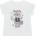 GUESS Тениска за мини момиче с цветно мече и син надпис Guess