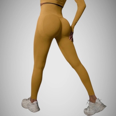 Legínovo Push-up legíny yellow