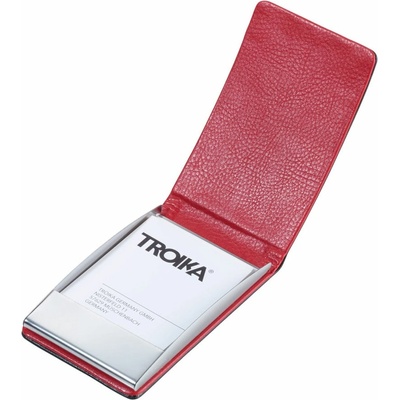 Troika Визитник Troika CDC92/LE, еко кожа, червен (CDC92/LE)