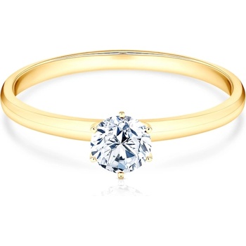 SAVICKI Годежен пръстен savicki: злато, лабораторен диамант