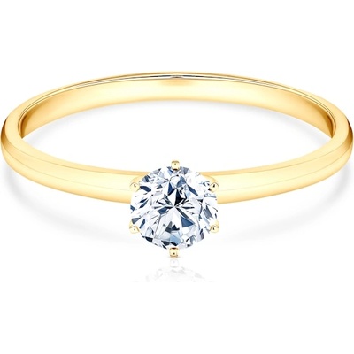 SAVICKI Годежен пръстен savicki: злато, лабораторен диамант