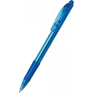 Pentel Автоматична химикалка Pentel BK417, син цвят на писане, 0.7 mm, син, цената е за 1бр. (продава се в опаковка от 12бр. ) (OK26830)