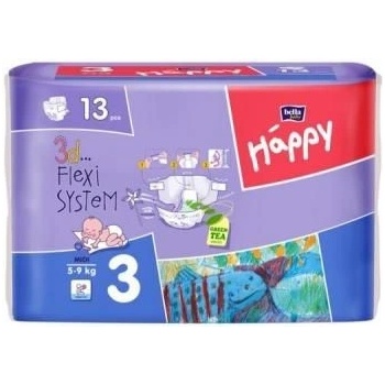 Bella Happy Midi 5-9 kg 13 ks